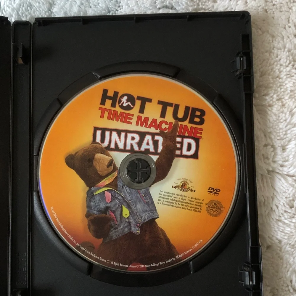 Hot Tub Time Machine unrated DVD
